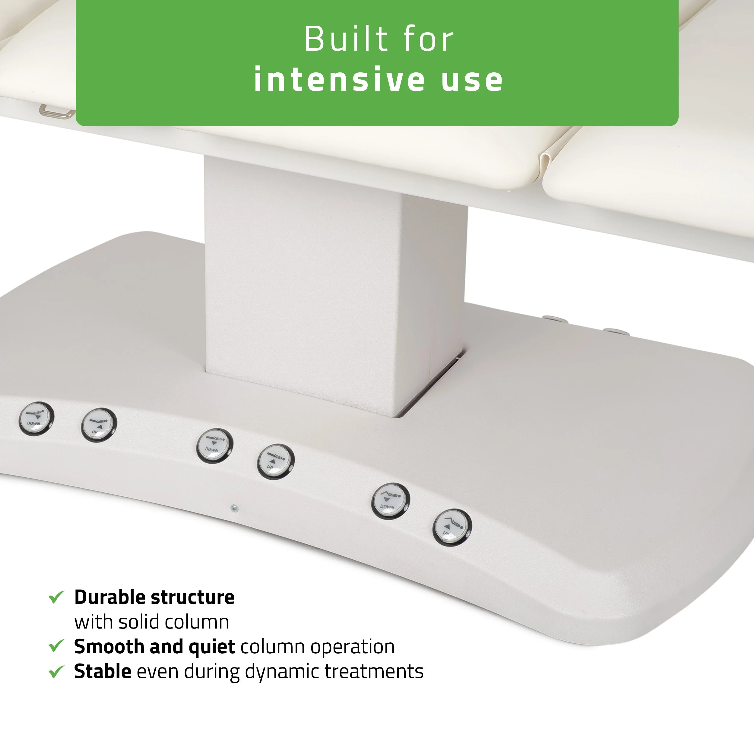 Serenity PRO 4 elektrisk uppvärmd behandlingsbänk för massage och SPA-behandlingar