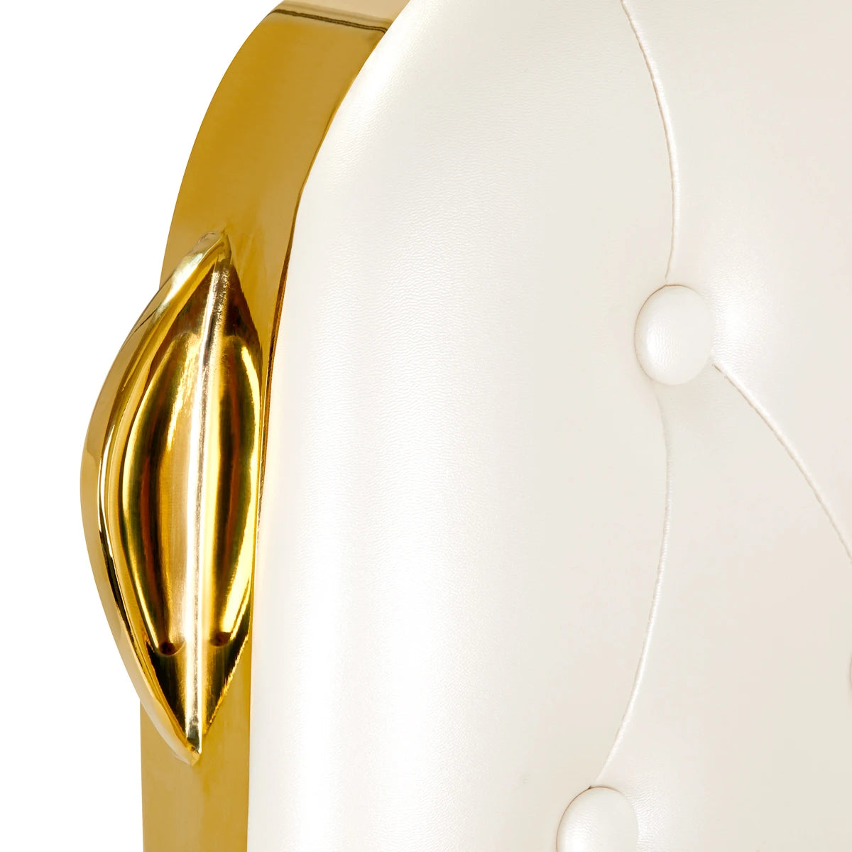 GABBIANO Barberarstol Francesco Gold vit